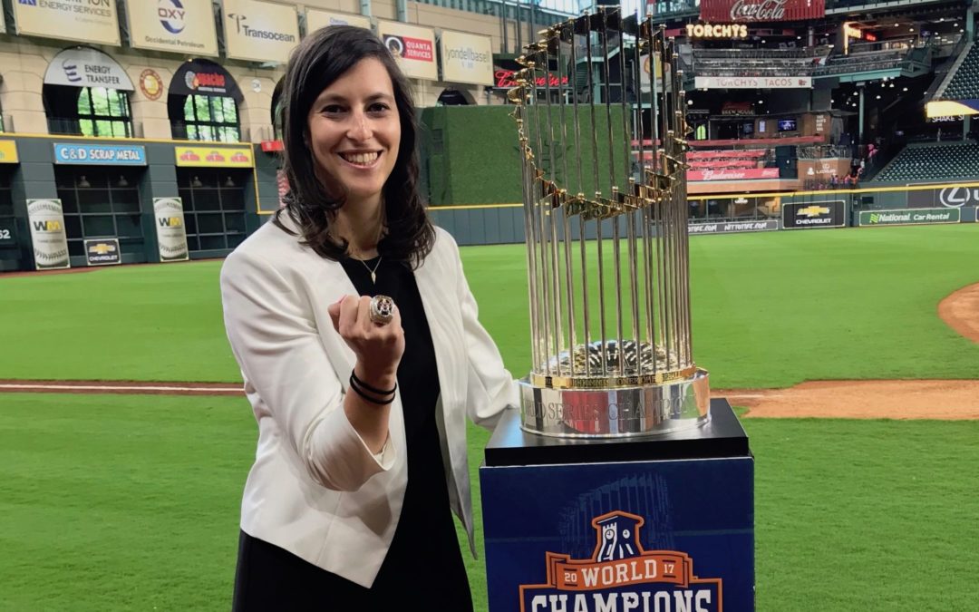 World Series Champs Houston Astros Int’l Scouting Manager With Eve Rosenbaum, Houston Astros [re-release]